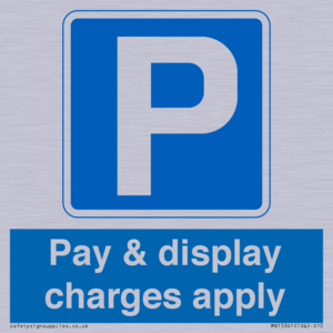 Pay & display charges apply